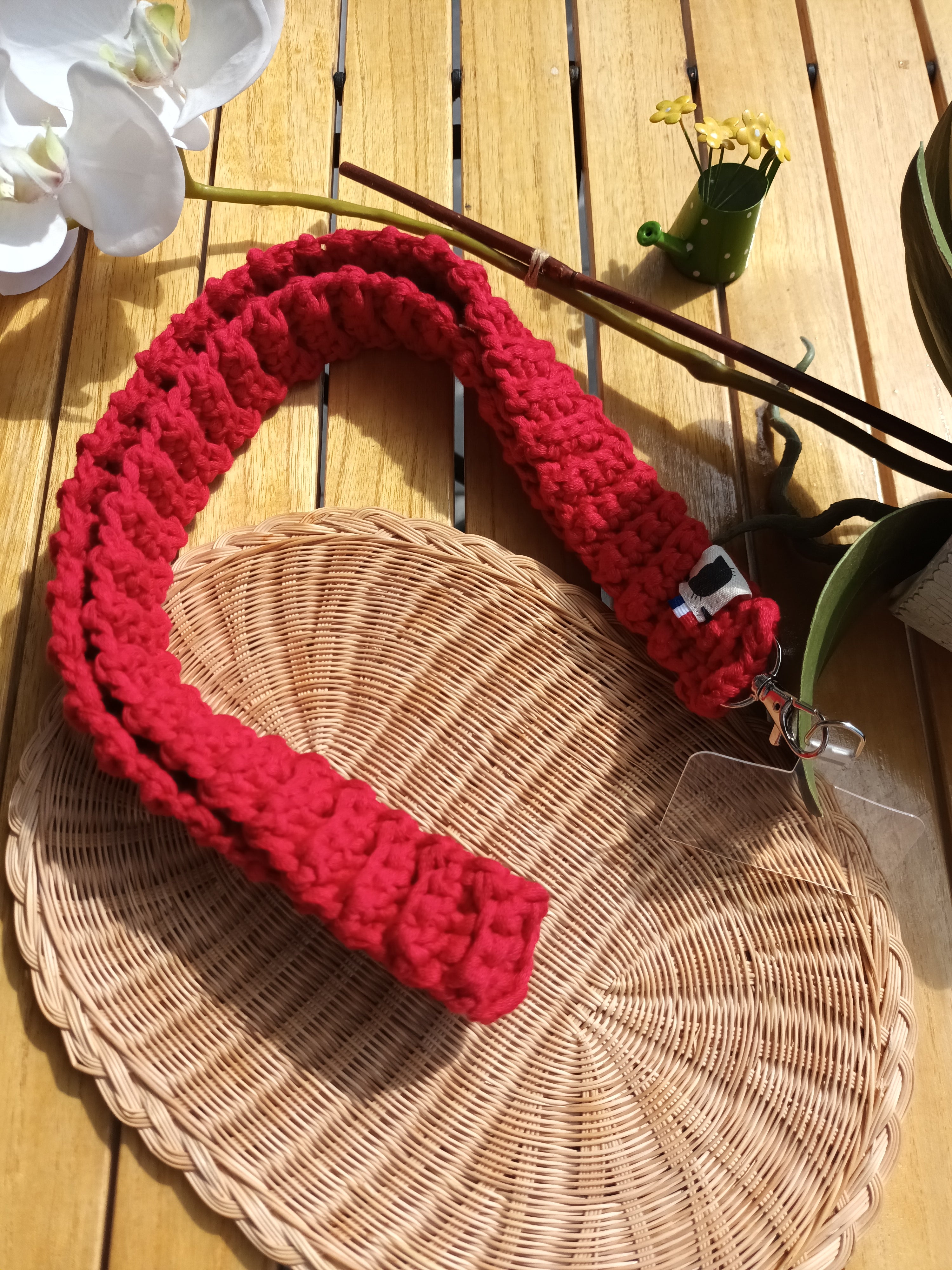 Sangle de téléphone au crochet