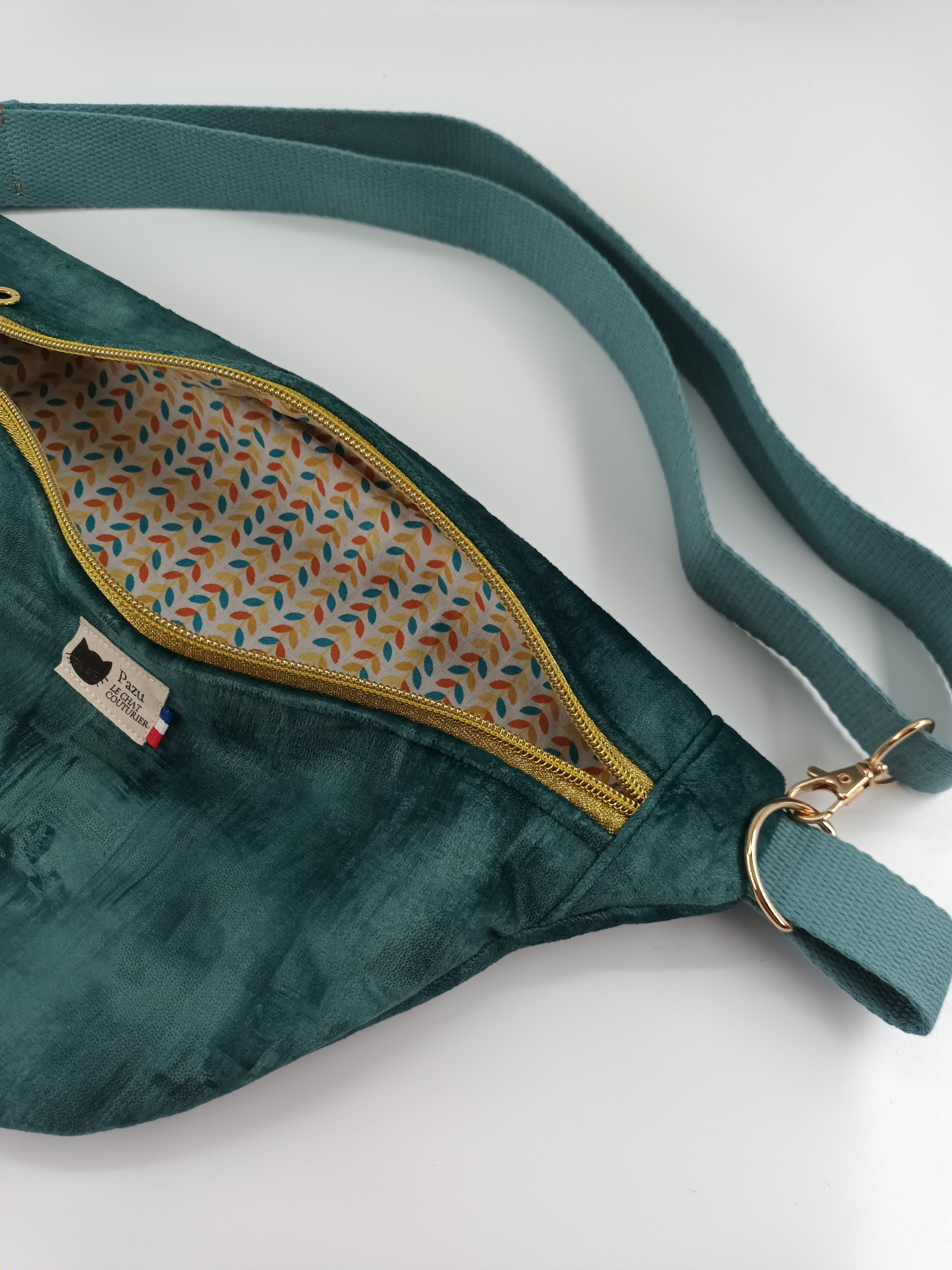 Sac Banane en velours