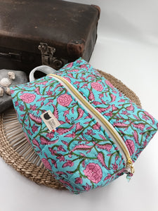 Les trousses rectangulaires en blockprint