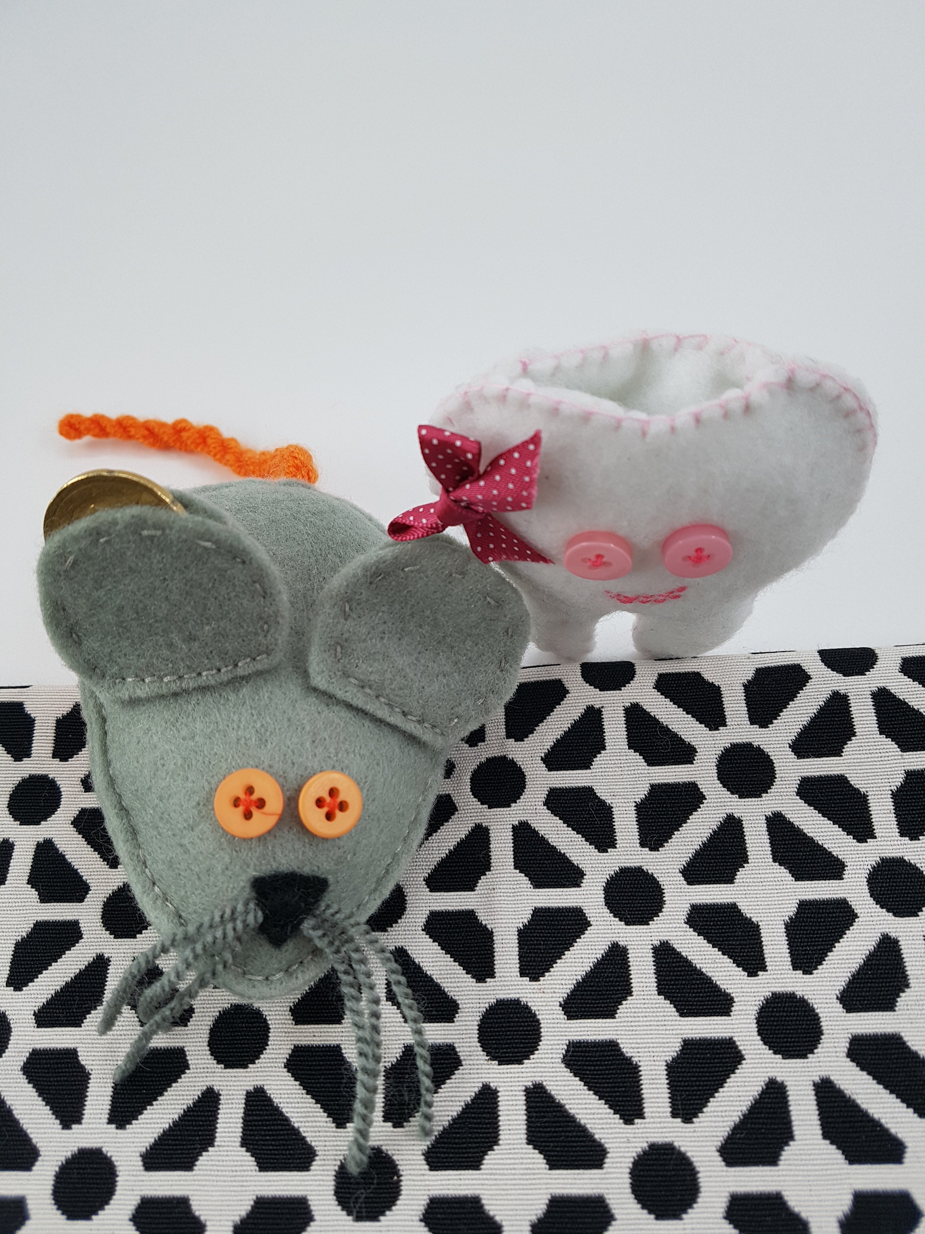 Kit de couture pour enfants "La souris des dents"